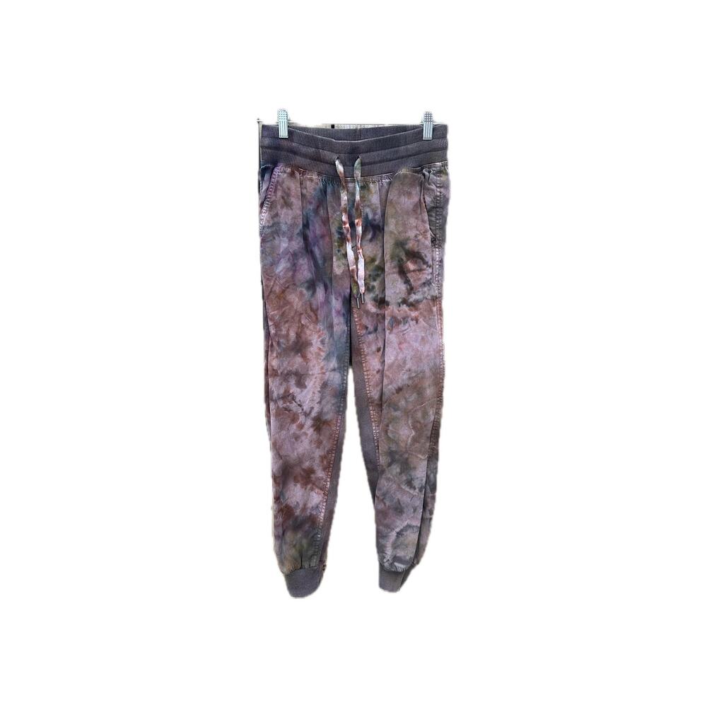 Tie Dye Drawstring Pants with Pockets | Women’s Bottoms | Geode Tie - Ice Dye